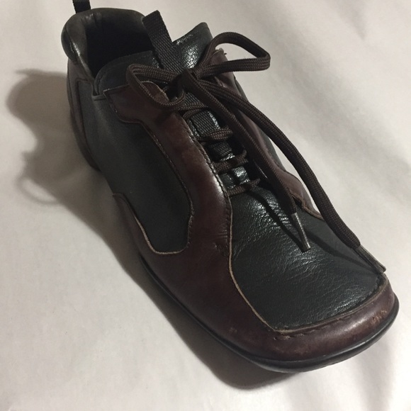 authentic PRADA size 8.5 men’s lace up leather - Picture 2 of 8